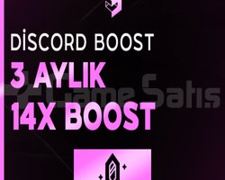 STOK VAR7/24 ANINDA TESLİM3 AYLIK 14X BOOST