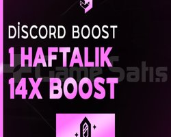 STOK VARHIZLI TESLİM 1 HAFTA 14X BOOST
