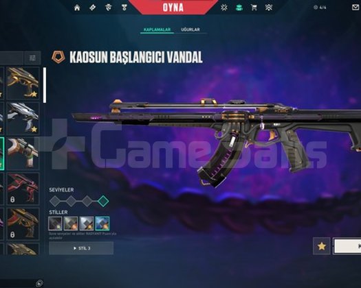 VALORANTIN EN SEVİLEN SKİNLERİ İLE DOLU HESAP