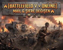BATTLEFIELD V + ONLİNE MAİL & ŞİFRE DEĞİŞEN