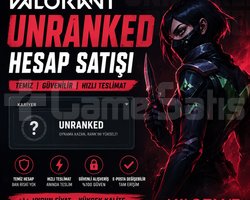 VALORANT UNRANKED HESAP SATIŞI | TEMİZ & HIZLI TES