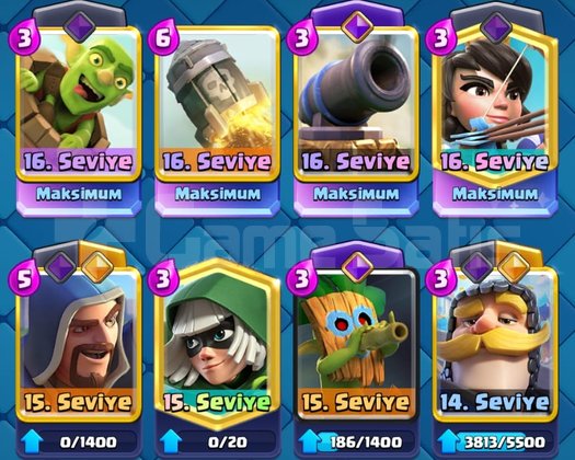 Clash Royale Main Hesap