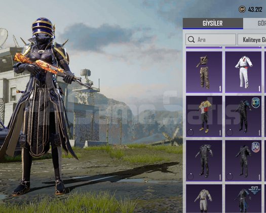 PUBG HESAP DOLU