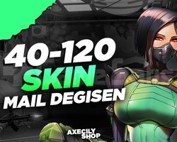 VIP | 40-120 SKİN | MAİL DEĞİŞEN | +16.000 SATIŞ