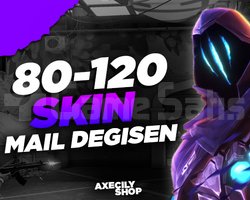 VIP | 80-120 SKİN | MAİL DEĞİŞEN | +16.000 SATIŞ