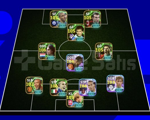 EFSANE Adriano Cruyff Sheva Baggio