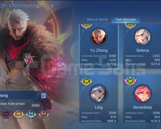 KÜRESEL ORANLI SAĞLAM İÇİ DOLU HESAP