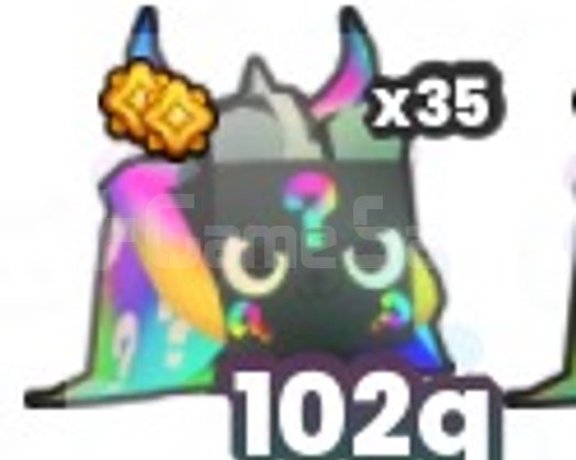 5x Rainbow Lucky Bearserker Parlak PS99
