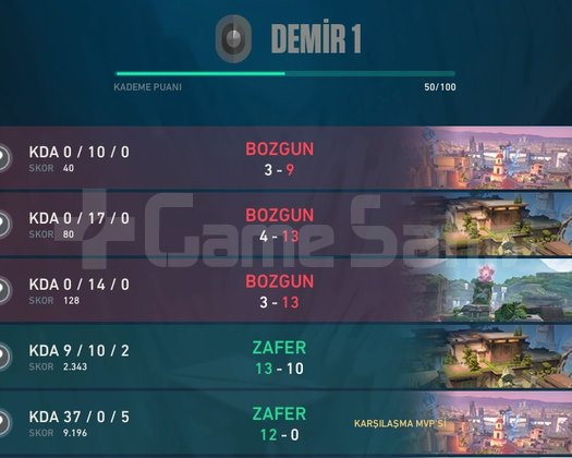 TR DEMİR 1 Hesap