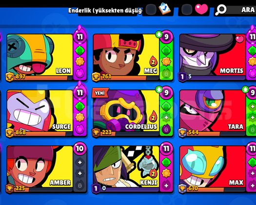 Brawl Stars dolu hesap acilll