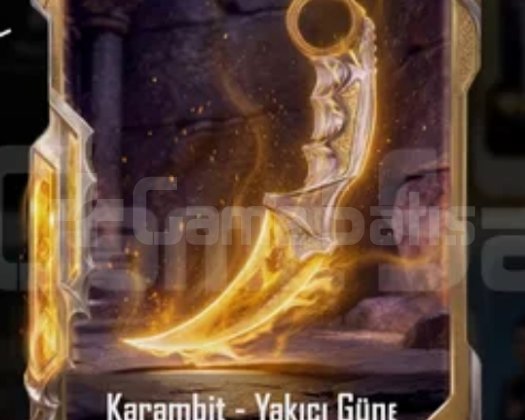 Karambit piyasanın en ucuzlarından