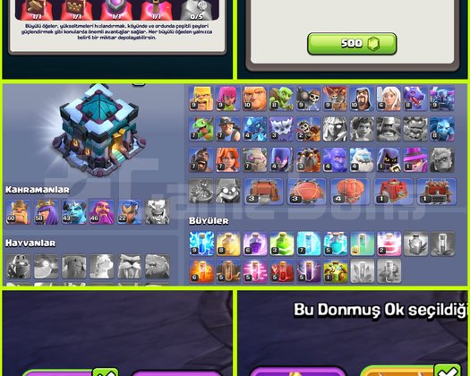 İSİM DEĞİŞME!! BÜYÜLÜ ÖĞELİ!! TH13 HESAP