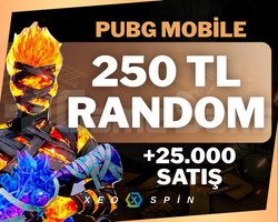 250 TL | PUBG RANDOM | ULTRA VİP+ | 40,000 SATIŞ