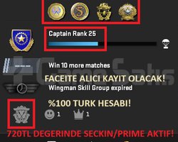 5 MADALYA | FACEIT HAZIR | TURK HESABI!