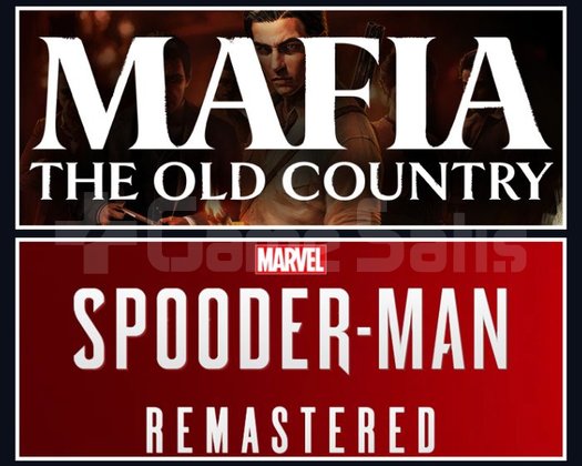 Mafia The Old Country + Spider Man Remastered