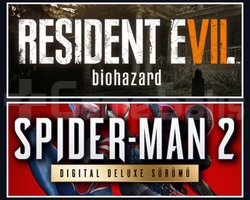 Resident Evil Biohazard + Spider-Man 2