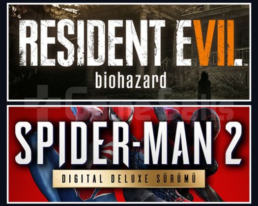 Resident Evil Biohazard + Spider-Man 2