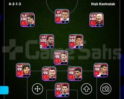 Milli takım kadrosu