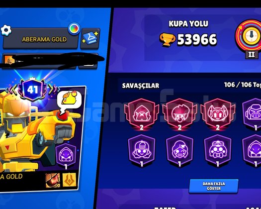 54 bin kupa 106 karakter 364 kostüm