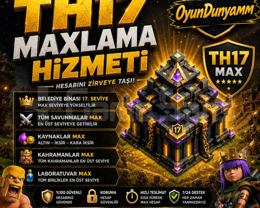 TH17 MAXLAMA HİZMETİ