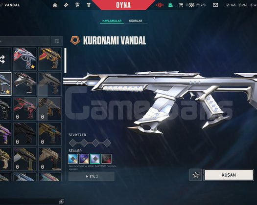 VCT bıçak mainlik hesap