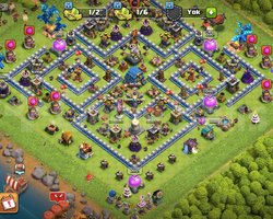 CLASH of CLANS hesap satışı lv12 Max yakın