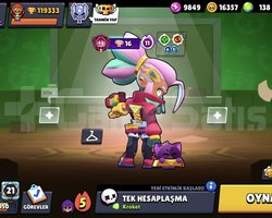 Emek Brawl Stars Hesabı 2000 saat üstü