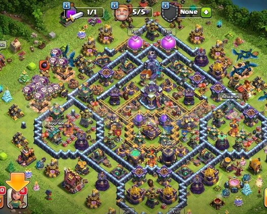 FIRSAT HESAP!! TH15 MAX!! 1.2K TAŞ!! HIZLI TESLİM