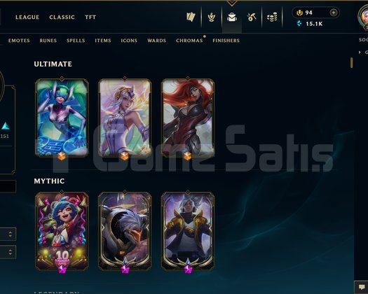 EUW | 349 SKİN | PLATİN 3