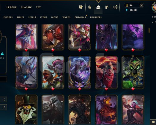 EUW | 349 SKİN | PLATİN 3