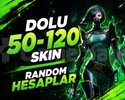 TR | 50 - 120 SKİN GARANTİLİ HESAPLAR / BOŞ YOK