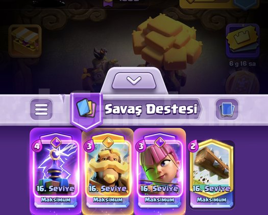 Max COC Hesabı+ Max BS hesabı + 14k CR hesabı