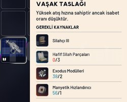 Arc Raiders Vaşak Taslağı BP