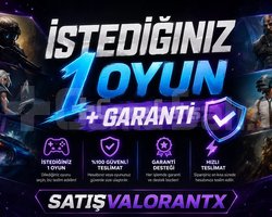 İSTEDİĞİNİZ 1 OYUN + GARANTİ İLE BURADA!