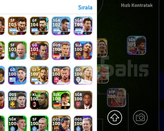 109 HAZARD+BÜTÜN MESSİ OLAN HESAP BAKIN