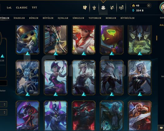 TR / 503 LEVEL / 345 SKİN / FUL HERO +MAİL