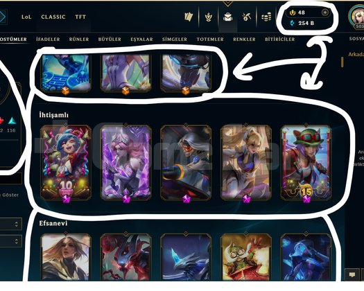 TR / 503 LEVEL / 345 SKİN / FUL HERO +MAİL