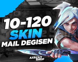 VIP | 10-120 SKİN | MAİL DEĞİŞEN | +16.000 SATIŞ