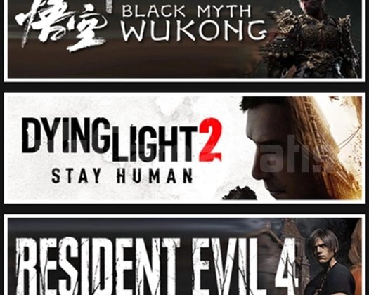 WUKONG+DYING LIGHT+RESIDENT EVIL 4 Garanti Hesap