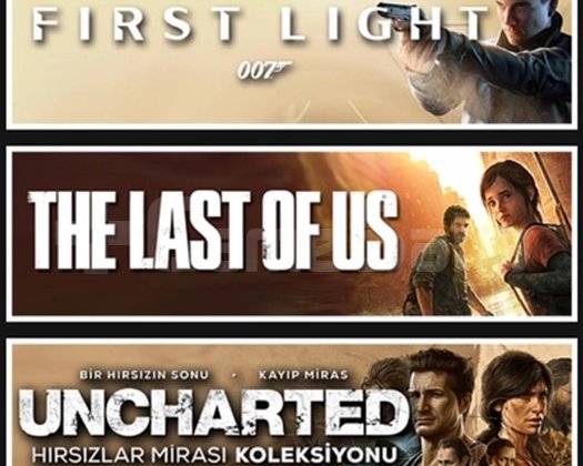 007 First Light+The Last of Us 1+Uncharted 4
