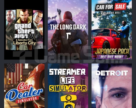 Fotoğraflardaki Full Popüler Oyunlu Steam Hesabı
