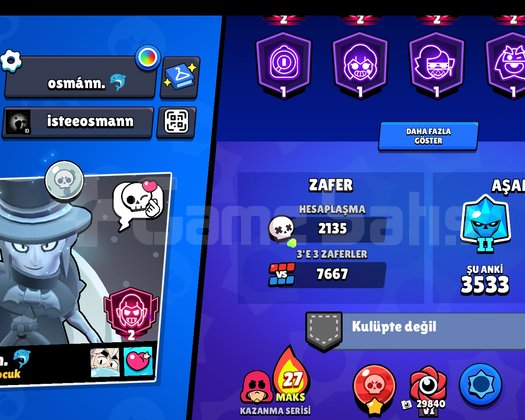 Brawls Stars Satılık Hesap