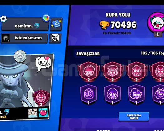 Brawls Stars Satılık Hesap