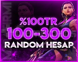 ŞAŞMAZ KALİTE | TR 100-300 SKIN RANDOM HESAP