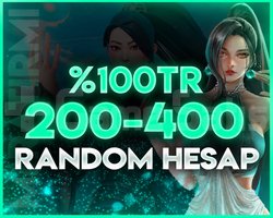 ŞAŞMAZ KALİTE | TR 200-400 SKIN RANDOM HESAP