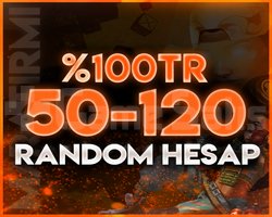 ŞAŞMAZ KALİTE | TR 50-120 SKIN RANDOM HESAP