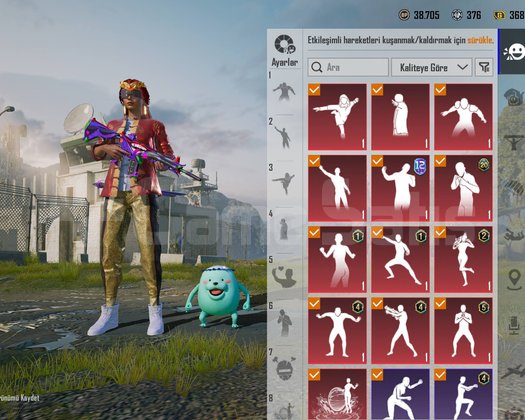 MASKARA M416 6. LVL 1. YIL DÖNÜMÜ AYAKKABI