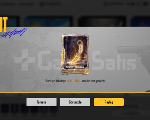 Karambit uyguna salacam