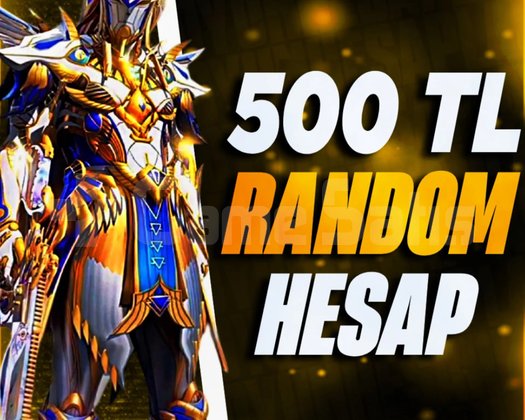 500 TL MÜKEMMEL FULL ENVANTER GARANTİ HESAP