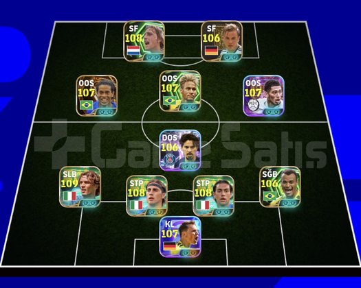 KG 3300 2 BOMBACI+RONALDİNHO+NEYMAR+CRUYF+GÖTZE